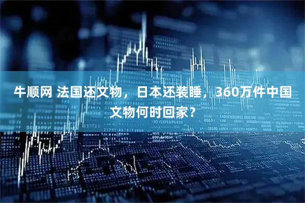 牛顺网 法国还文物，日本还装睡，360万件中国文物何时回家？
